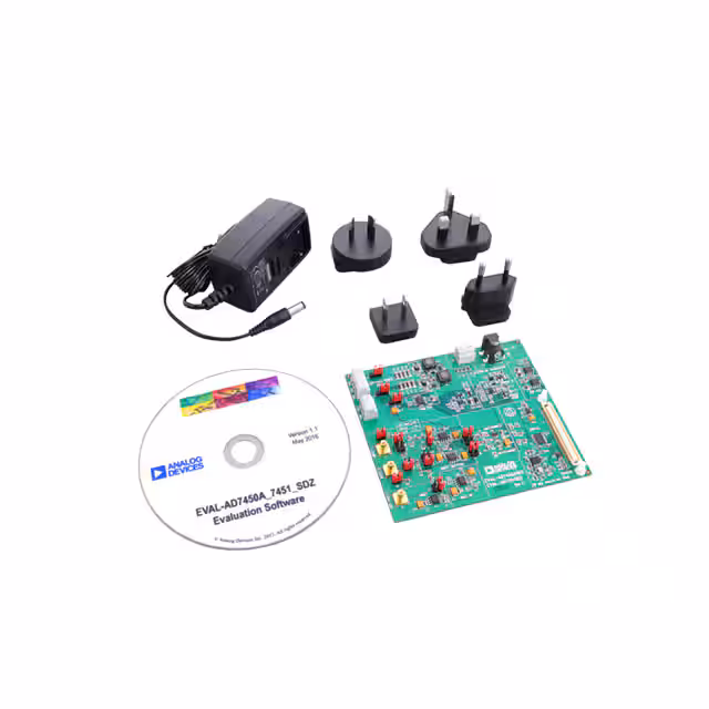 EVAL-AD7450ASDZ Analog Devices Inc.  Cartes d'évaluation - Convertisseurs analogique-numérique (CAN)